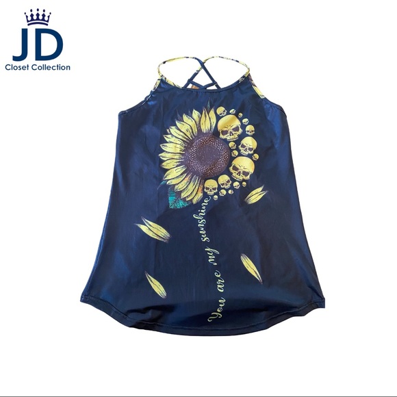 Women’s Printed Tank Top - New - Picture 2 of 4